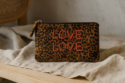 Pochette Velours Côtelé