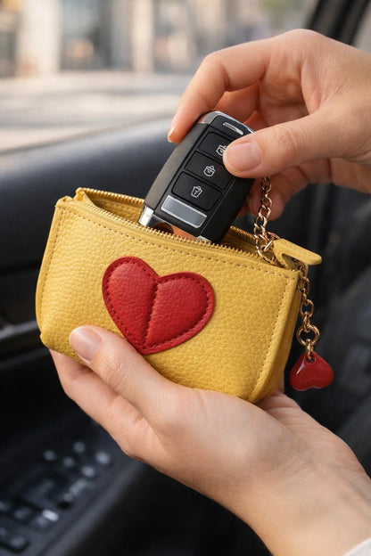 Pochette Clé Cœur