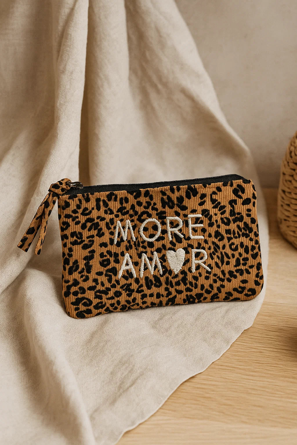 Pochette Velours Côtelé