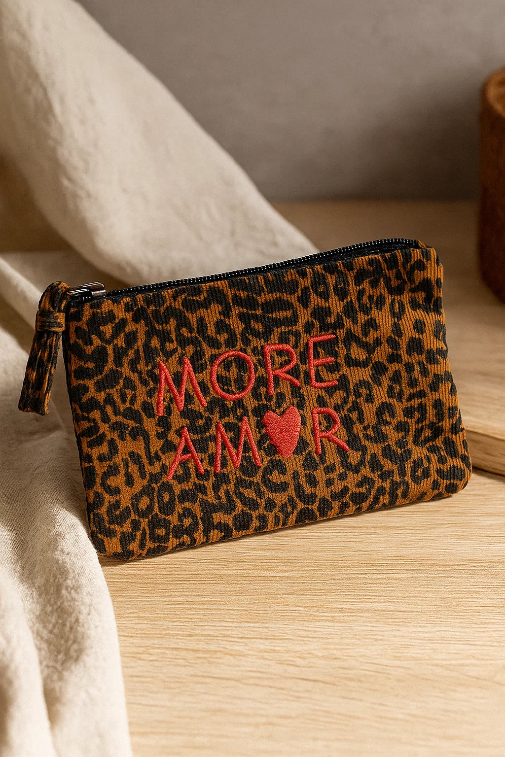 Pochette Velours Côtelé