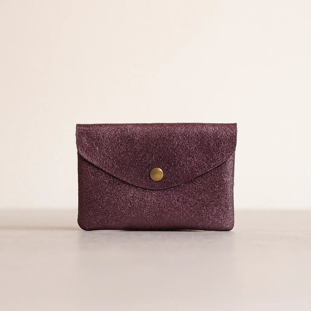 Porte-Monnaie Cuir Brillant