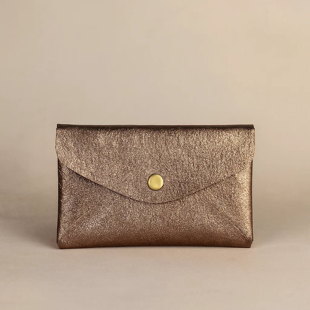 Porte-Monnaie Cuir Brillant