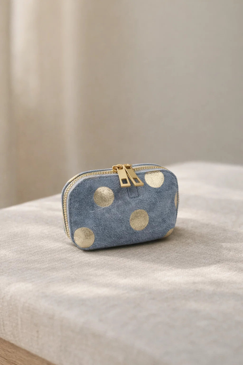 Porte-Monnaie Cuir Pois