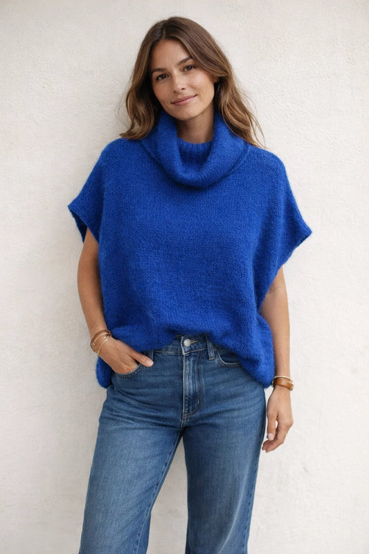 Pull Allegra Col Roulé