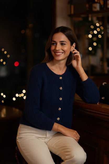 Gilet Chaud Kid Mohair