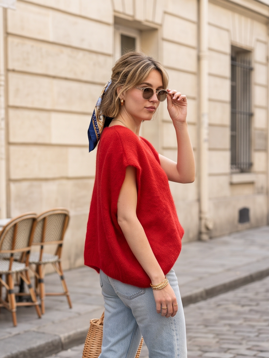 Pull Allegra - Poncho Mohair