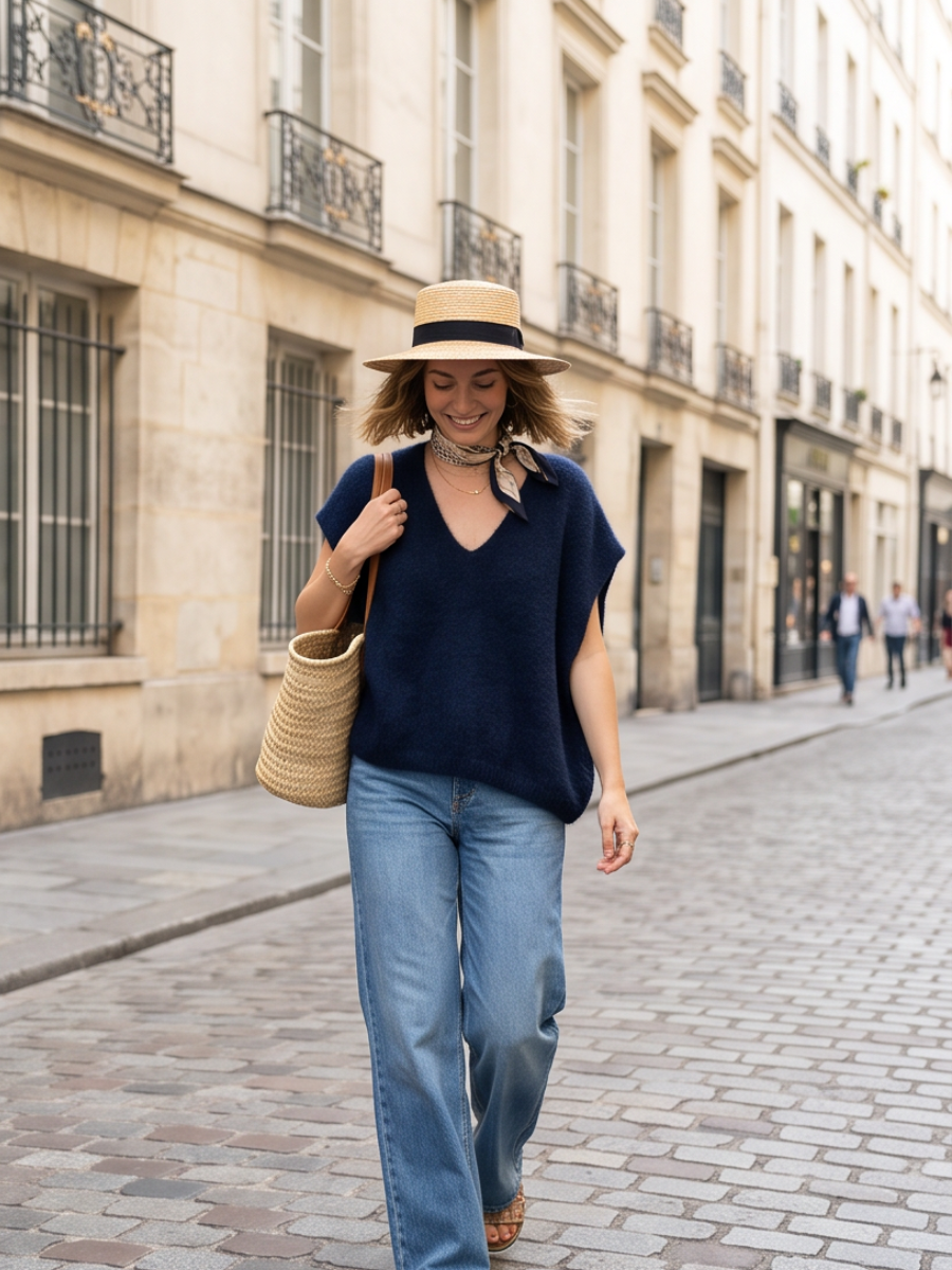 Pull Allegra - Poncho Mohair