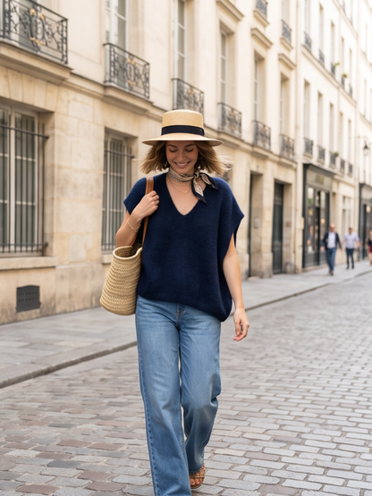 Pull Allegra - Poncho Mohair