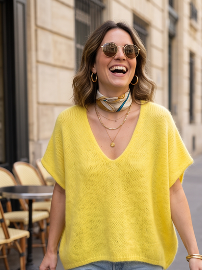 Pull Allegra - Poncho Mohair