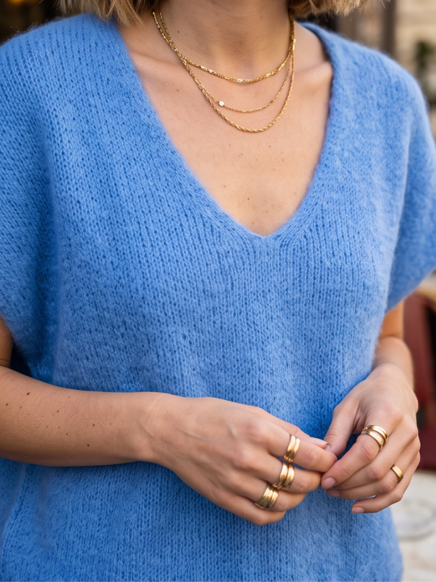 Pull Allegra - Poncho Mohair