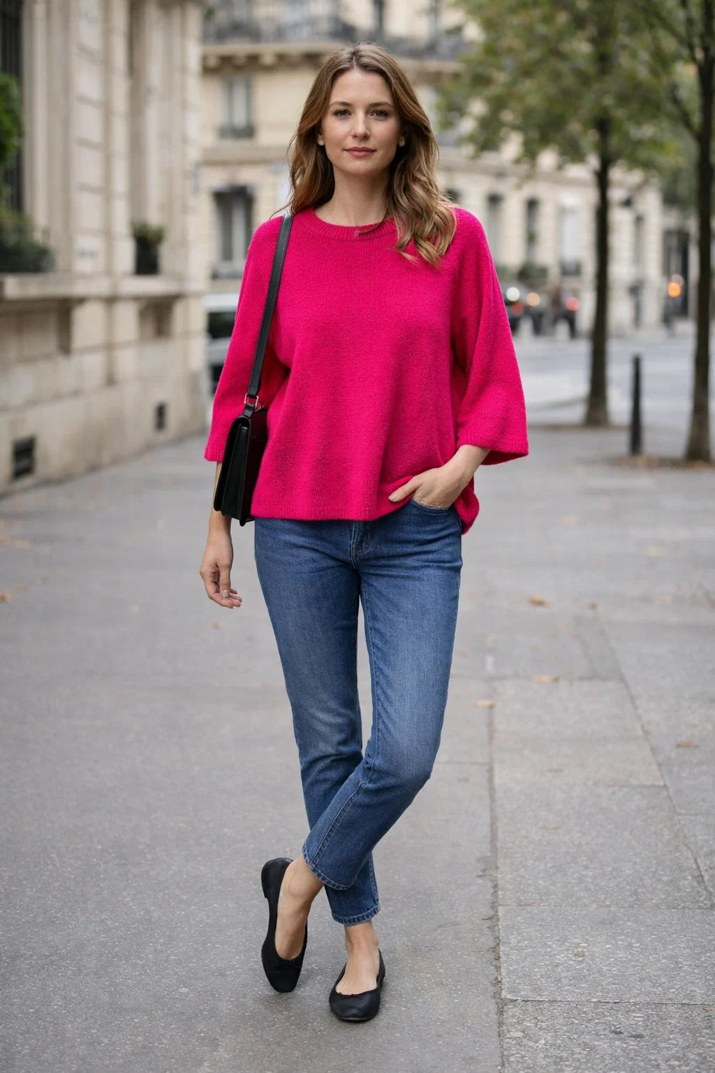 Pull Alpaga Col Rond