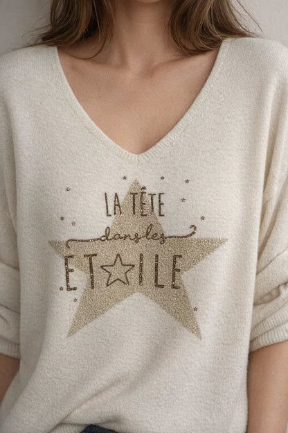 Pull Bohème Étoile