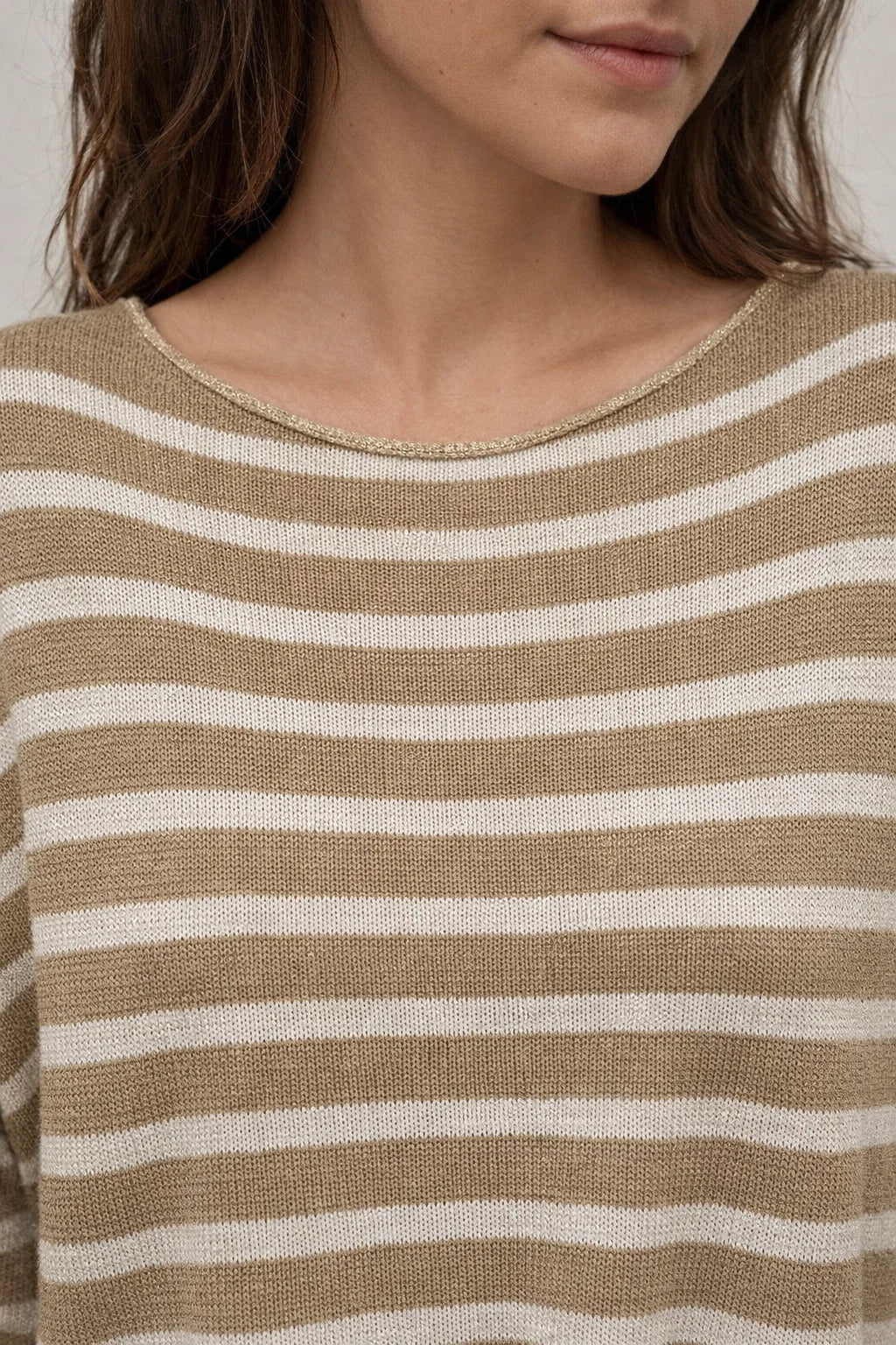 Pull Léger Rayé