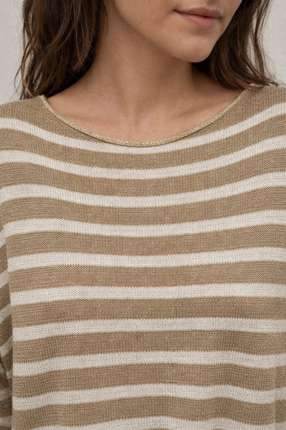 Pull Léger Rayé