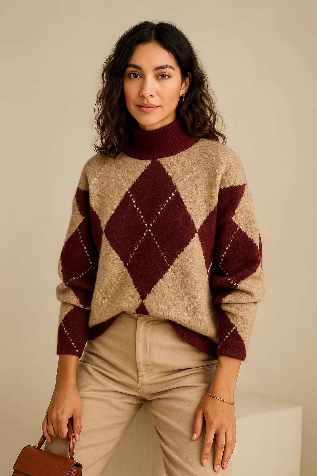 Pull Jacquard Femme