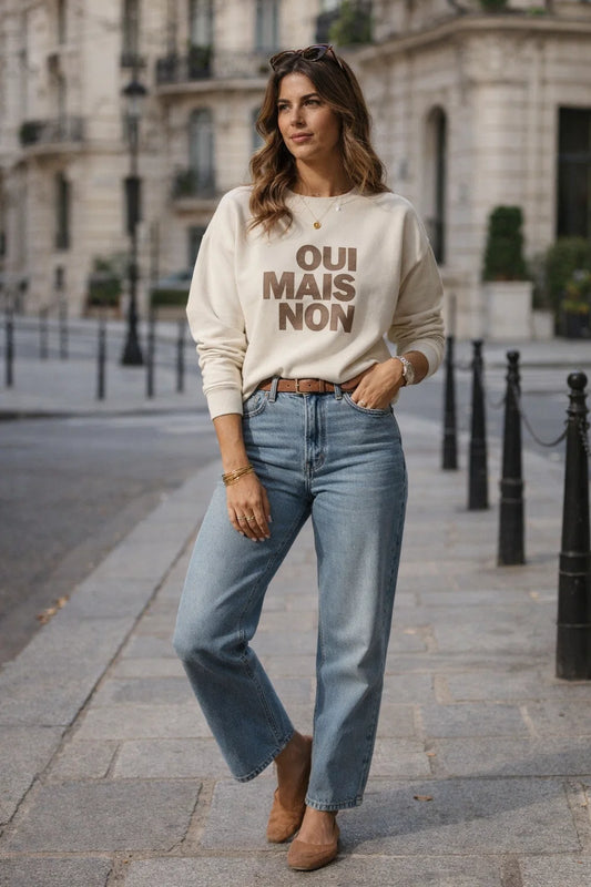 Pull Oui mais Non