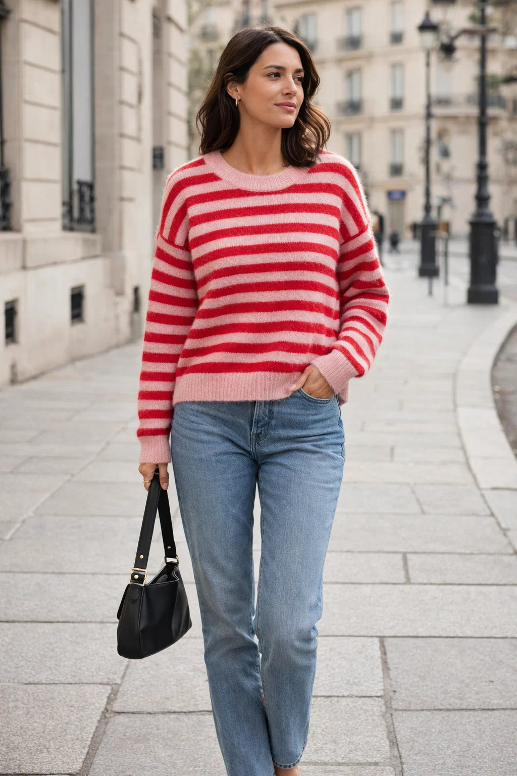 Pull Rayures Pastel