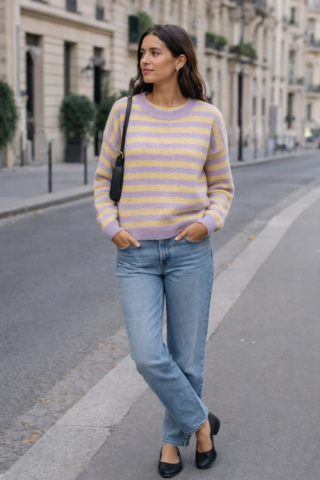 Pull Rayures Pastel