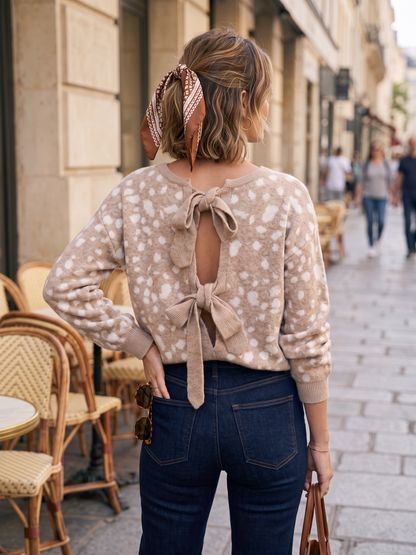 Pull Séraphie - Bambi Dos Noué