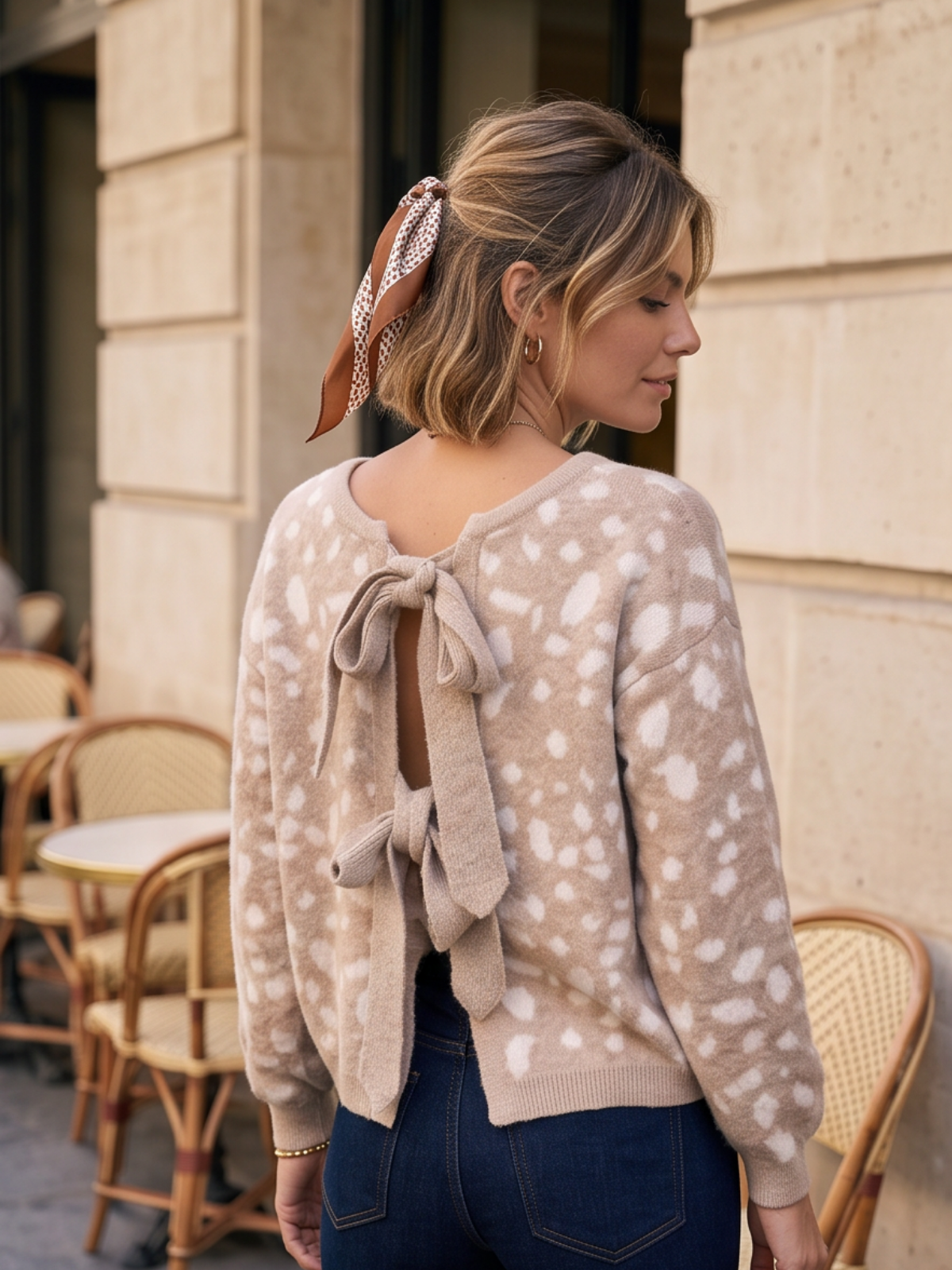 Pull Séraphie - Bambi Dos Noué