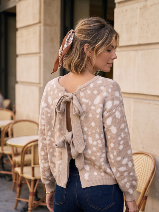 Pull Séraphie - Bambi Dos Noué