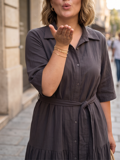 Robe Suzon - Chemise Boutonnée