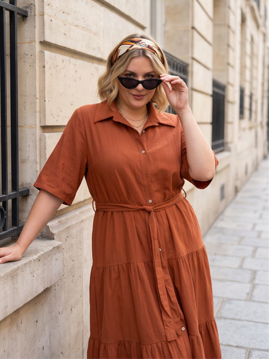 Robe Suzon - Chemise Boutonnée