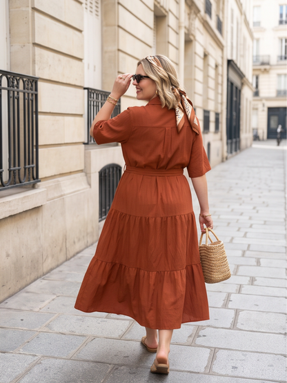 Robe Suzon - Chemise Boutonnée