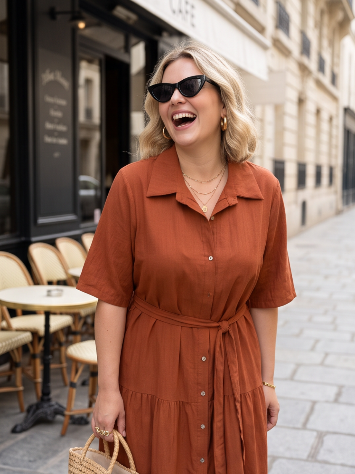 Robe Suzon - Chemise Boutonnée