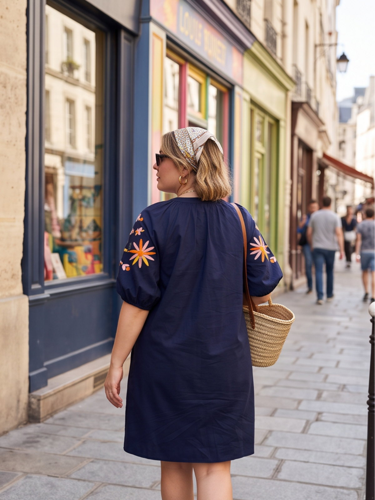Robe Louise - Brodée Fleurs