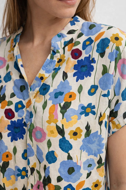 Robe Fluide Fleurie
