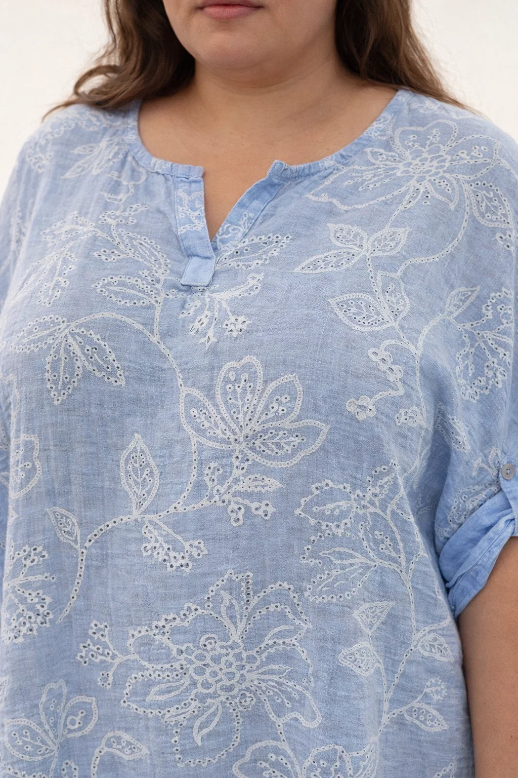 Robe Coton Brodée TU 44-50