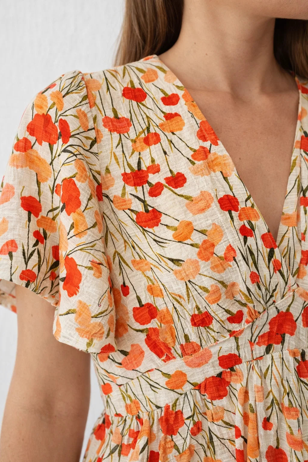 Robe Imprimé Coquelicot