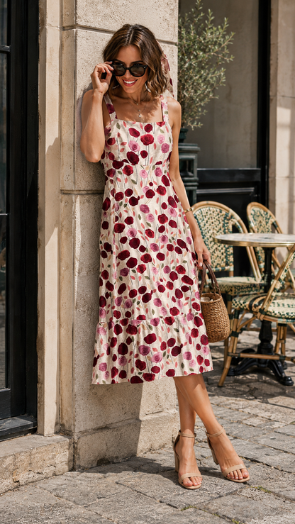 Robe à Bretelles Femme