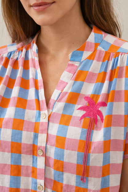 Robe Courte Palmier Christina