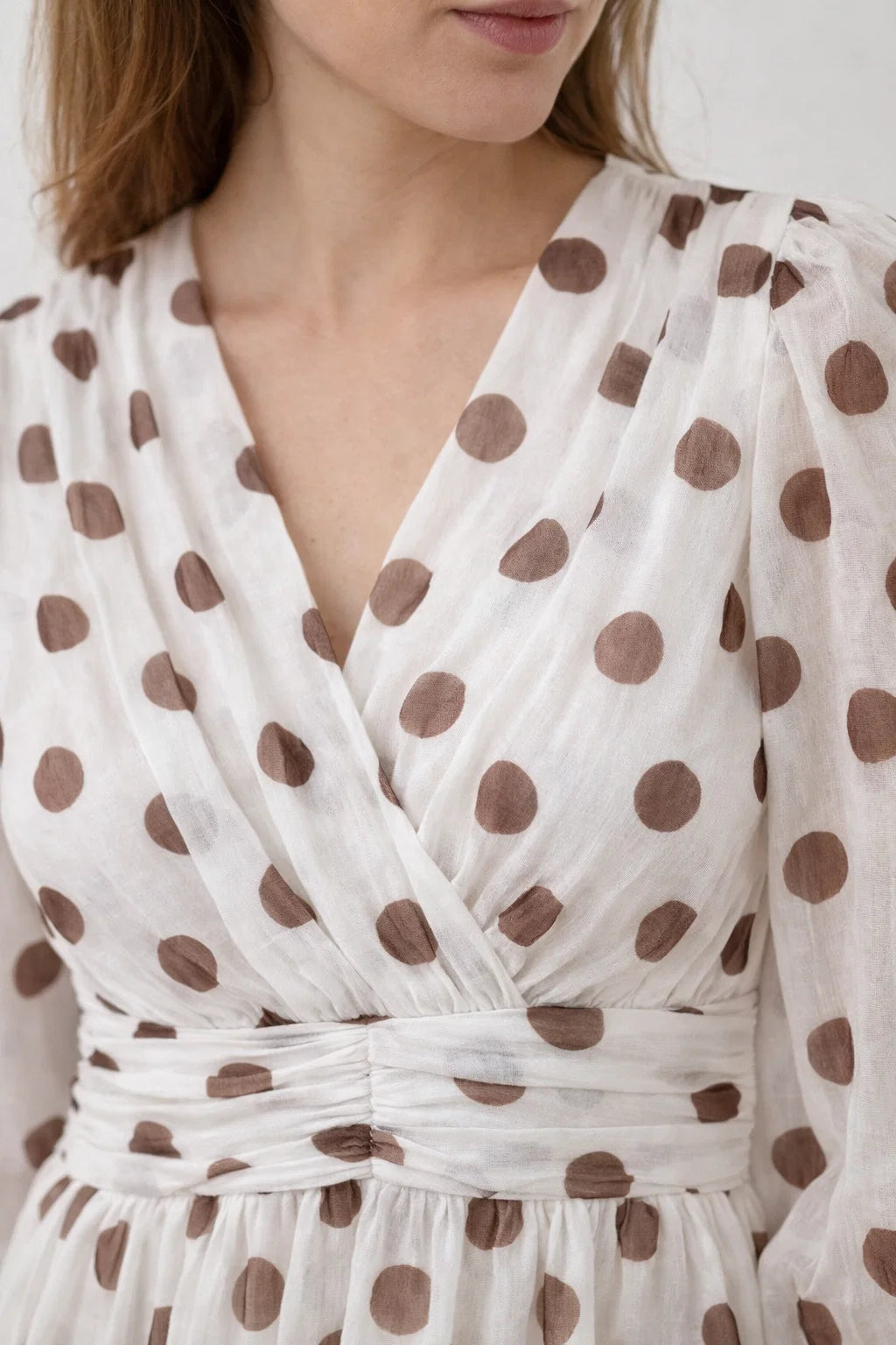 Robe Féminine Pois