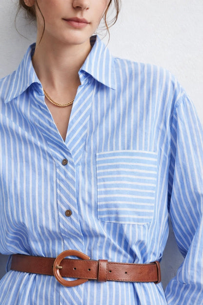 Robe Chemise Rayée