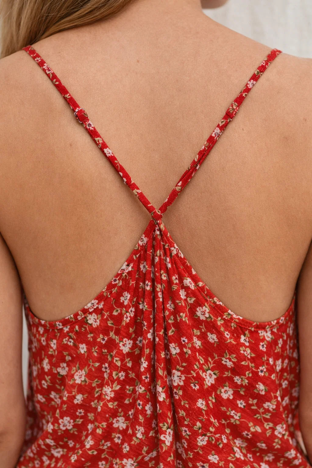 Robe Féminine Rouge