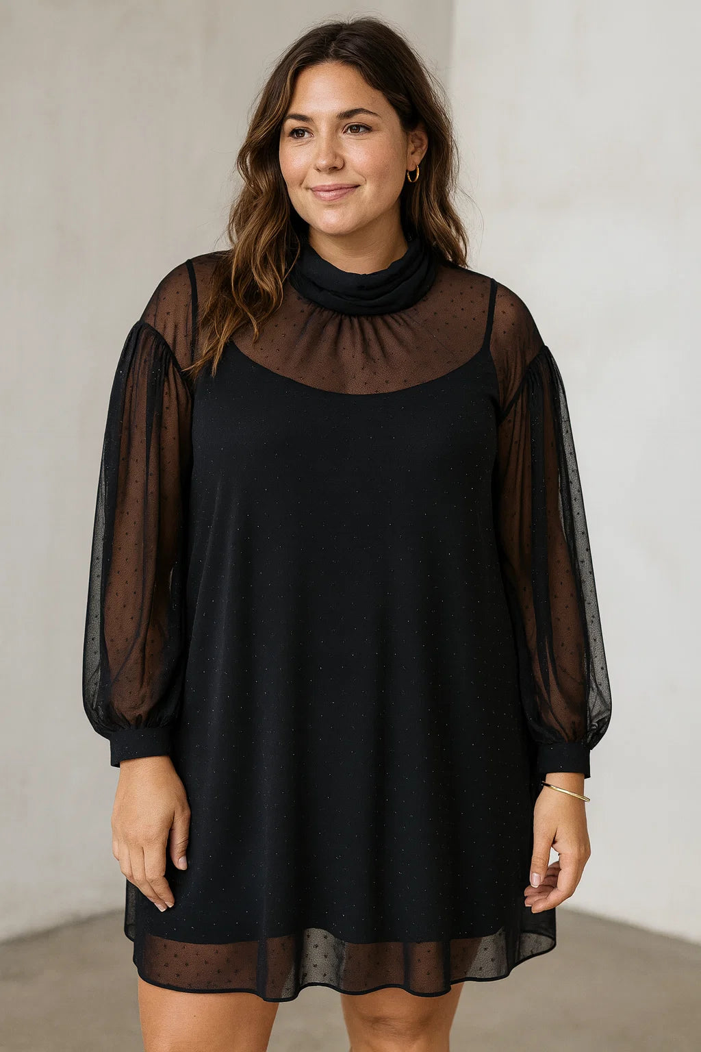 Robe Strass Transparente - TU du 44 au 50