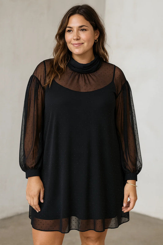 Robe Strass Transparente - TU du 44 au 50