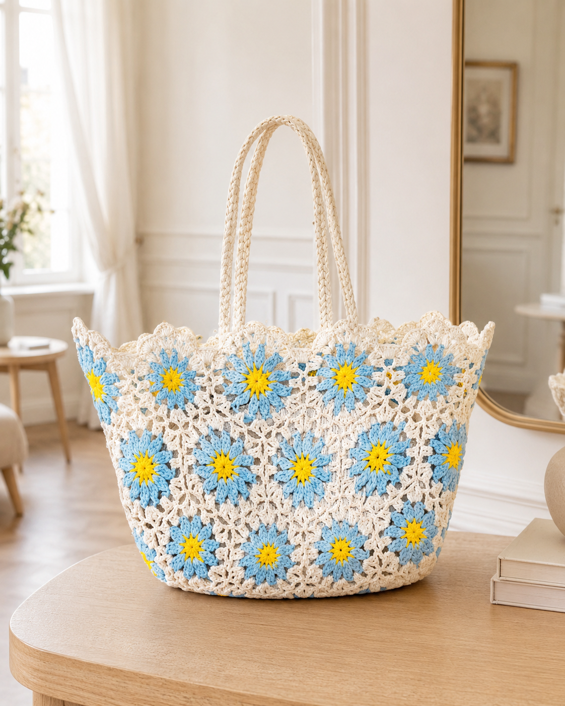 Cabas Fleur Été