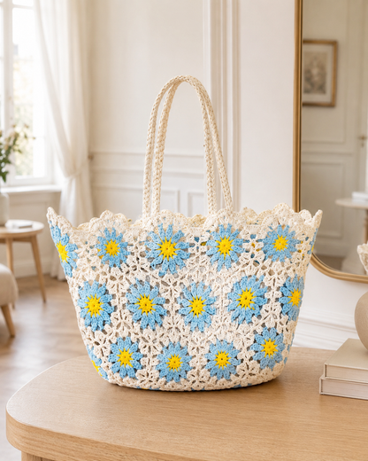 Cabas Fleur Été