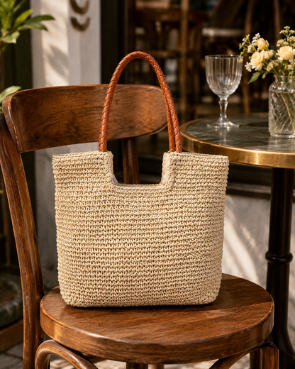 Sac Cabas Tressé