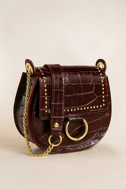 Sac Croco Brillant