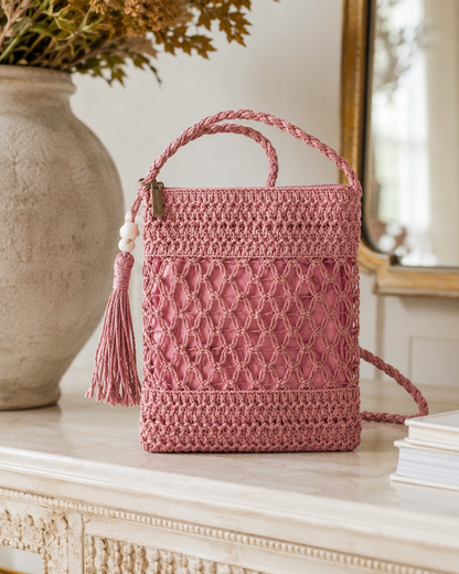 Pochette Tressée Femme