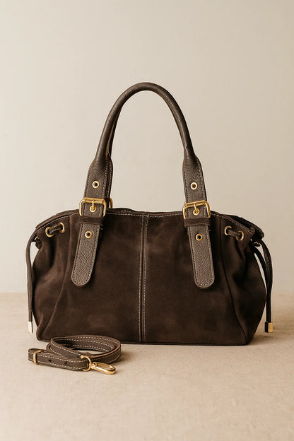 Sac Cuir Double Zip