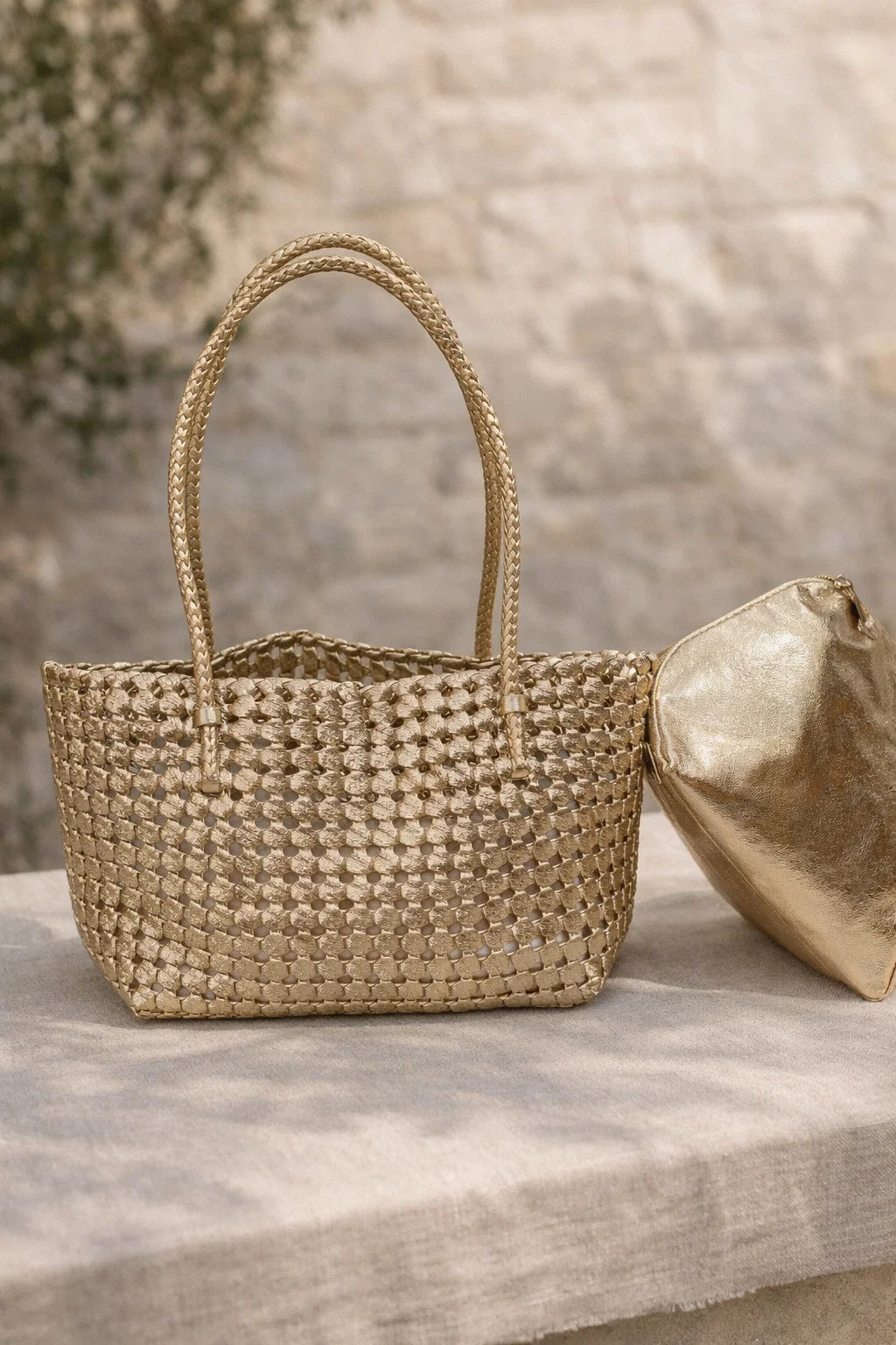 Sac Tressé Élégant