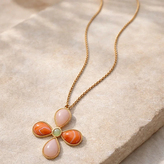 Sautoir Croix Bohème