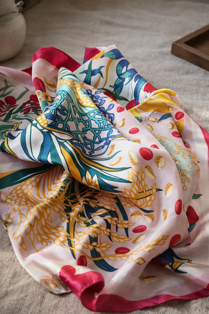 Carré Soie Tropicale