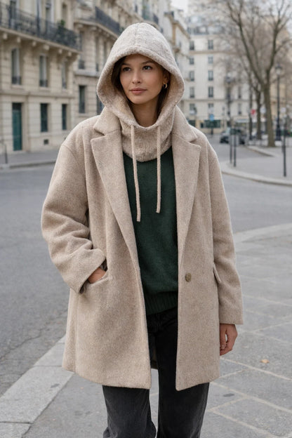 Capuche Tricot Femme